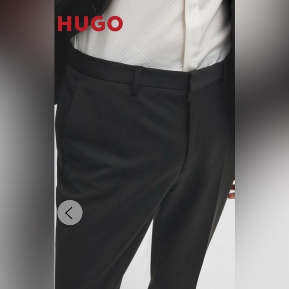 Hugo Boss Men's Slim-Fit Trousers (Dress Pants) office/ formal pants Sz 40R New - Picture 4 of 15